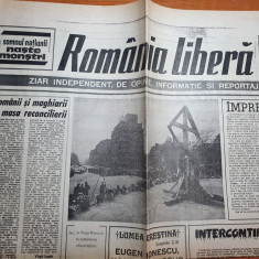 romania libera 1 aprilie 1990-eugen ionesco la 80 ani,100 zile de la revolutie