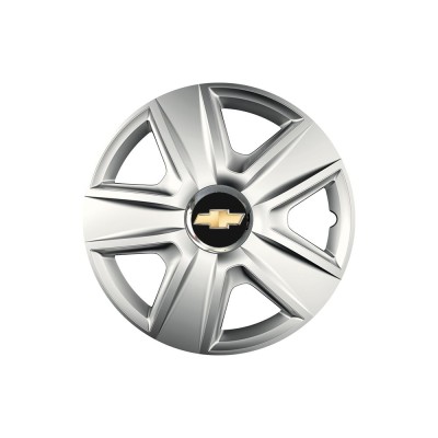 Set 4 capace roti Cu Inel Cromat Esprit R14 pentru gama auto Chevrolet foto