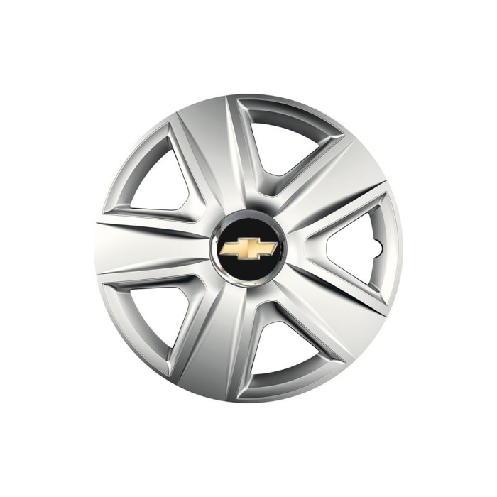 Set 4 capace roti Cu Inel Cromat Esprit R14 pentru gama auto Chevrolet