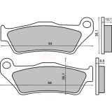 Placute Frana MCB707 FA363 Fata - Piese Moto Sisteme Frana MX_NEW 225101380RM