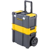 Stanley STST1-80151 - Cutie din plastic 475x283x630 mm maner transport sistem clipsare stocare supraetajata