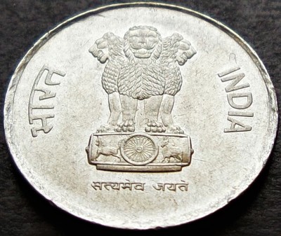 Moneda exotica 10 Paise - INDIA, anul 1988 *cod 008 - UNC DIN FASIC! foto