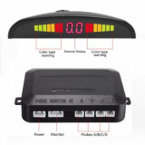 Cumpara ieftin Resigilat Set Senzori Parcare Auto Detector Parktronic Display Radar Monitor 4 Senzori Galben