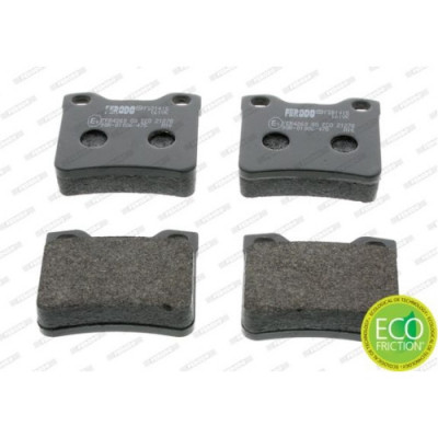 Set placute frana spate FERODO, Peugeot 406, 1995-2005, 607, 01.2000-, spate; puntea spate; Sistem de franare : hidraulic foto