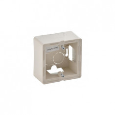 1-modul aparent-doza montaj Valena Life - 89 x 89 x 44.8 mm - ivory