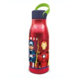 Bidon din aluminiu cu maner, Stor, Avengers, 760 ml