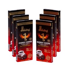 Set 6 afrodisiace cafea premium concentrata, DIBLONG GINSENG COFFEE, pentru barbati, pentru potenta, erectie, anti ejaculare precoce si cresterea ibid