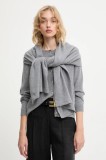 Answear.LAB cardigan din lana culoarea gri, light