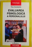 Evaluarea psihologica a personalului &ndash; Ticu Constantin