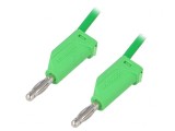 Cablu de măsurare 70VDC 33VAC 16A verde 4mm