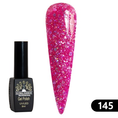 Oja semipermanenta BLACK ELITE, Global Fashion 8 ml, 145 foto