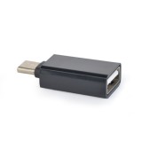 ADAPTOR GEMBIRD, pt. smartphone, USB 2.0 Type-C (T) la USB 2.0 (M), negru, &quot;CC-USB2-CMAF-A&quot; (timbru verde 0.08 lei)