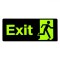 Indicator Autocolant, Model Exit, Fluorescent, Dimensiune 34x14 cm, Material PVC
