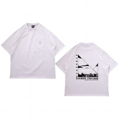 Tricou Graphic Tee Water Side White marime L