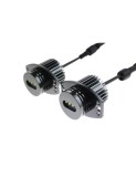 Led Marker Angel Eyes BMW E90 E91 CREE 2x20W Can Bus Alb Xenon Bright Fara Eroare