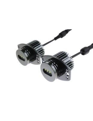 Led Marker Angel Eyes BMW E90/E91 Leduri CREE 2x 20W Can Bus foto