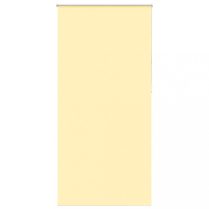 Jaluzea cu role opace Galben 115x210 cm Lățime material 110,7 cm