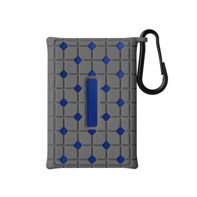 Husa de protectie Kwmobile pentru Samsung Portable SSD T7, Gri, Silicon, KWM000017ZW005C foto