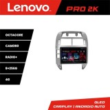 Navigatie Android VW Polo 2004-2011 QLED 2K GPS 8GB RAM 256GB Lenovo