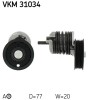 SKF VKM 31034 rola intinzator,curea transmisie