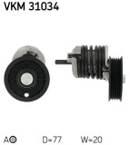 SKF VKM 31034 rola intinzator,curea transmisie