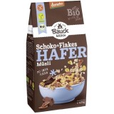 Musli cu Fulgi si Picaturi de Ciocolata Fara Gluten Eco 425 grame BauckHof