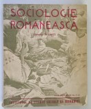 Carti vechi: Sociologie Romaneasca, D. Gusti, 1942, coperta brosata, 688 pagini, Nr. 7-12 (iul-dec)