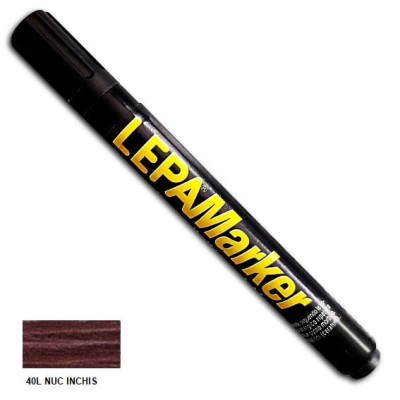 Marker pentru retus lemn Lepa 40L NUC INCHIS foto