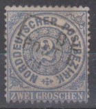 Germania - nord postbezirk, 1868, stampilat (G1)