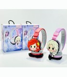 Căști Bluetooth Barbie pentru Copii, Wireless, Materiale Netoxice, Peste 3 ani