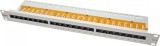 Patch Panel UTP Cat.6, 24 porturi, gri, Roline 26.11.0355