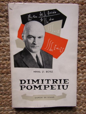 Dimitrie Pompeiu-Mihail St.Botez foto