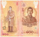 Thailanda 100 Bath 2024 P-143 Polimer UNC