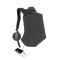 Rucsac Laptop Tellur Antifurt V2, Port USB, 15.6&Prime;, Blocare de Securitate, Rezistent la apa, Negru