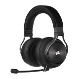 Casti cu microfon Corsair Virtuoso XT RGB WIRELESS, Multi-platform Gaming and Mobile, 20hz-40KHz, 32 ohm, 109db, driver 50mm, autonomie baterie de pan
