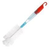 Set Perii Curatare Biberoane Tetine 2 in 1 CMCLASS Plastic Albastru Alb Include Perie Mare Mica Ergonomic