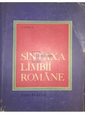 V. Serban - Sintaxa limbii romane - Curs practic (Editia: 1970)
