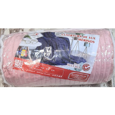 Cuvertura de Lux Merinos, 200 x 240 cm + 2 fete de pernă 50/70 cm, roz