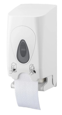 Toilettenpapierhalter, Klopapierhalter, Toilettenpapierspender - PQDuo, f&amp;uuml;r 2 Rollen, Kunststoff foto