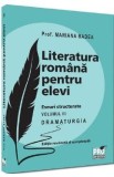 Literatura Romana Eseuri Vol.3 Dramaturgia Mariana Badea - Manual scolar auxiliar pentru elevi