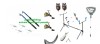 Set Pescuit Complet: 2 Lansete 3.6m, Mulinete LC540, Rod Pod, Senzori, Swingeri, Accesorii - ProKarpFishing