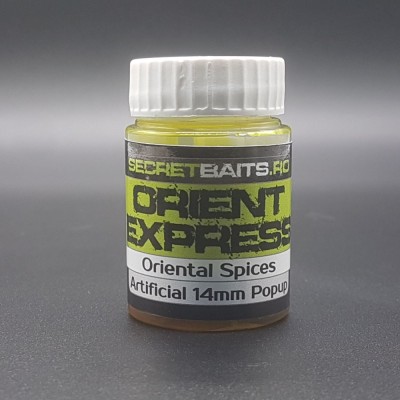Secret Baits Artificial Popup 14mm Orient Express Flavour - Green (verde) foto