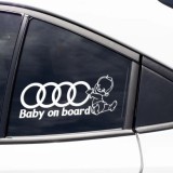 Cumpara ieftin Sticker Audi Baby On Board