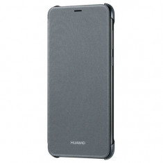 Husa BookCover Originala pentru Huawei P Smart Negru foto