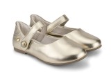 Balerini Bibi Ballerina Aurii 22 EU, Auriu, BIBI Shoes