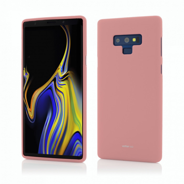 Husa Vetter GO pentru Samsung Galaxy Note 9, Soft Touch, Pink