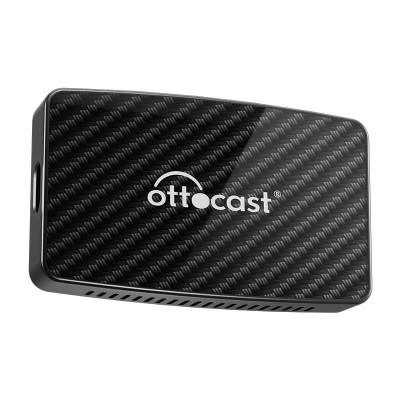Adaptor wireless, Ottocast CA400-S,4 in 1, compatibil cu Apple CarPlay si Android Auto, Netflix Youtube Spotify IPTV foto