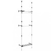 Sistem sifonier telescopic, cu bare si raft, aluminiu