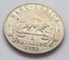 36. Moneda Africa de Est 1 shilling 1922 - Argint