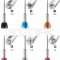 Surubelnite si Instrumente KIT BST-899 Anti-Slip High Precision Magnetic 3D Screwdriver Bits Philips Pentalobe Y Convex Cross